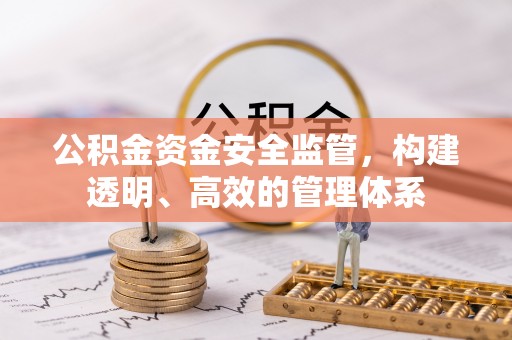 江宁公积金资金安全监管，构建透明、高效的管理体系