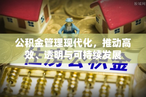 江宁公积金管理现代化，推动高效、透明与可持续发展