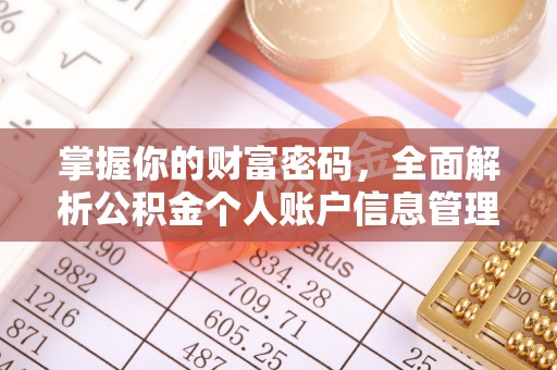 江宁掌握你的财富密码，全面解析公积金个人账户信息管理与优化
