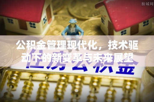 江宁公积金管理现代化，技术驱动下的新变革与未来展望